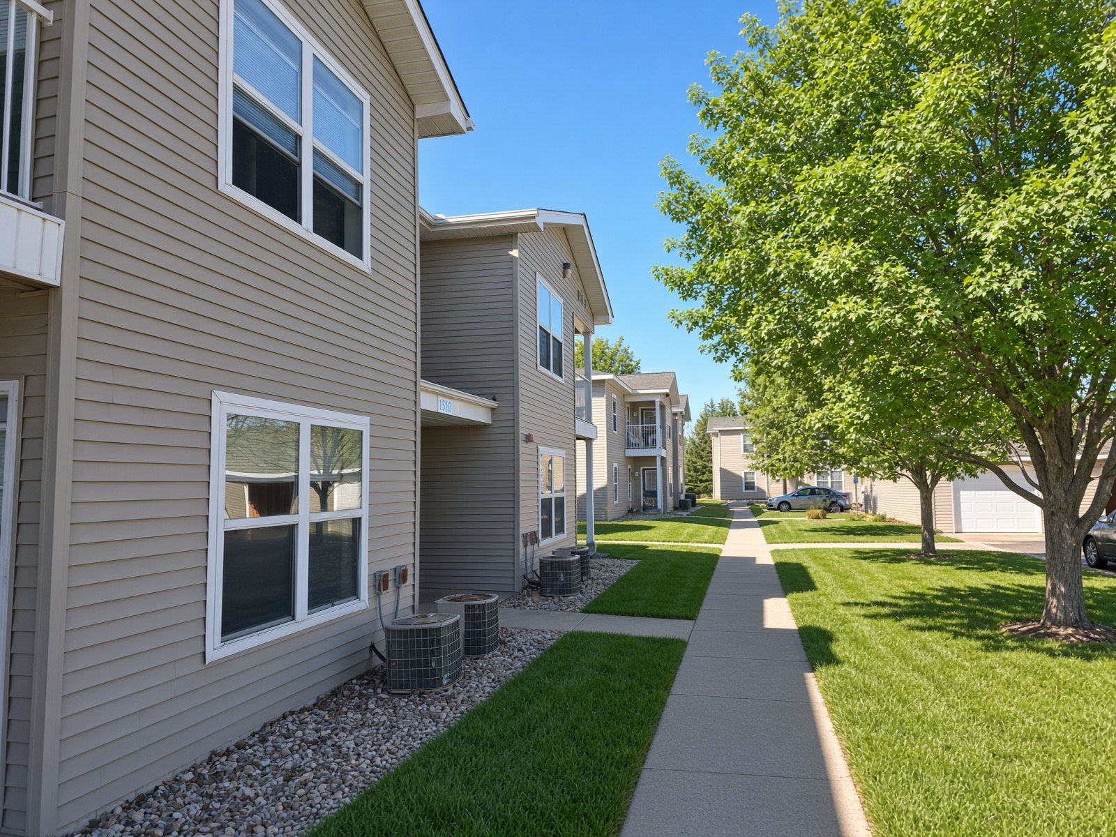 Walkway at Red Cedar Estates